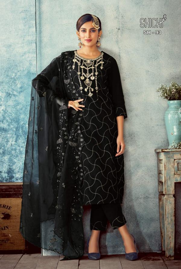 Shichi Baani Party Wear Kurti With Bottom Dupatta Collection